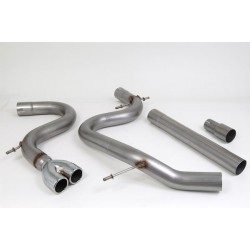 Piper exhaust Volkswagen Golf MK6 2.0 GTD 170 cat-back exhaust system 2 Silencer, Piper Exhaust, TGOL14AS